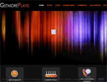 Tablet Screenshot of getmoreplays.org